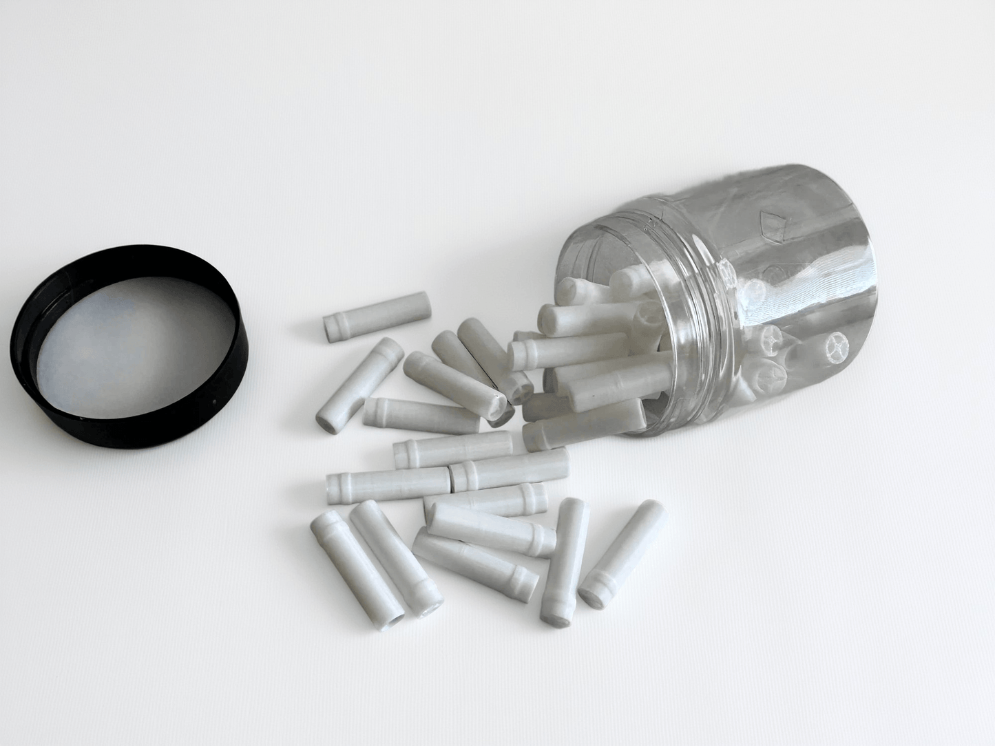 40 RollingTips™ – Reusable 3D Printed Rolling Filter Tips for Tobacco & Legal Herbs – Washable, Eco-Friendly, Precision Designed Alternative to Cardboard