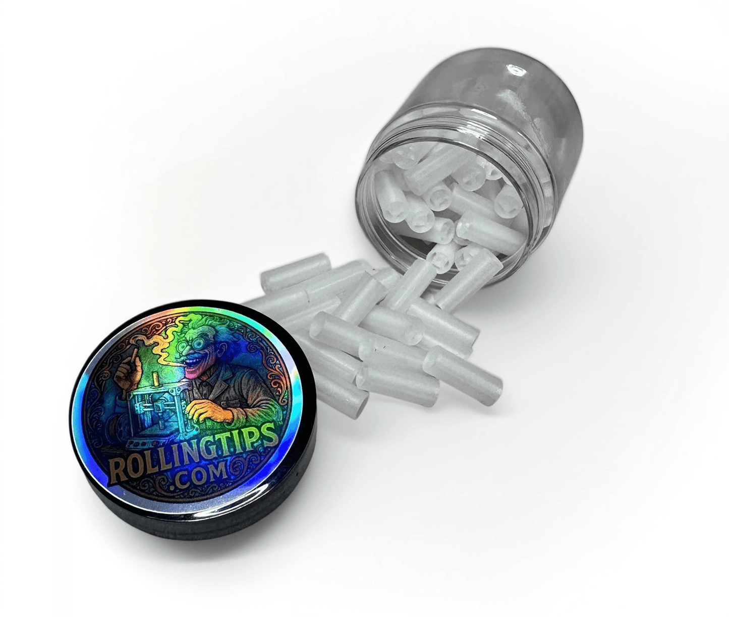 40 RollingTips™ – Reusable 3D Printed Rolling Filter Tips for Tobacco & Legal Herbs – Washable, Eco-Friendly, Precision Designed Alternative to Cardboard