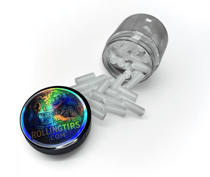 40 RollingTips™ – Reusable 3D Printed Rolling Filter Tips for Tobacco & Legal Herbs – Washable, Eco-Friendly, Precision Designed Alternative to Cardboard