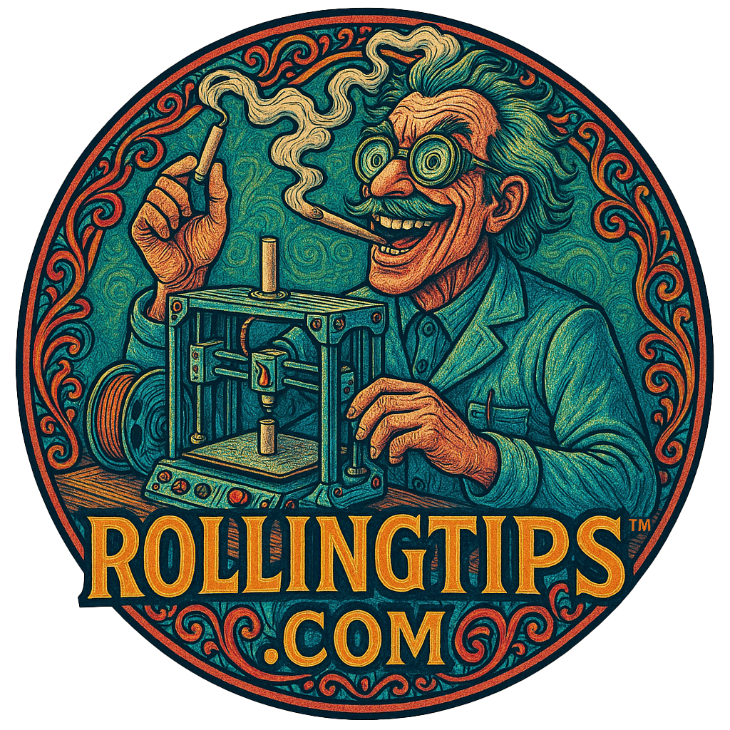 80 RollingTips™ – Reusable 3D Printed Rolling Filter Tips for Tobacco & Legal Herbs – Washable, Eco-Friendly, Precision Designed Alternative to Cardboard