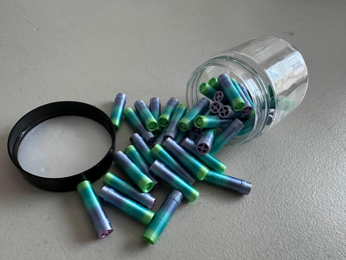 80 RollingTips™ – Reusable 3D Printed Rolling Filter Tips for Tobacco & Legal Herbs – Washable, Eco-Friendly, Precision Designed Alternative to Cardboard